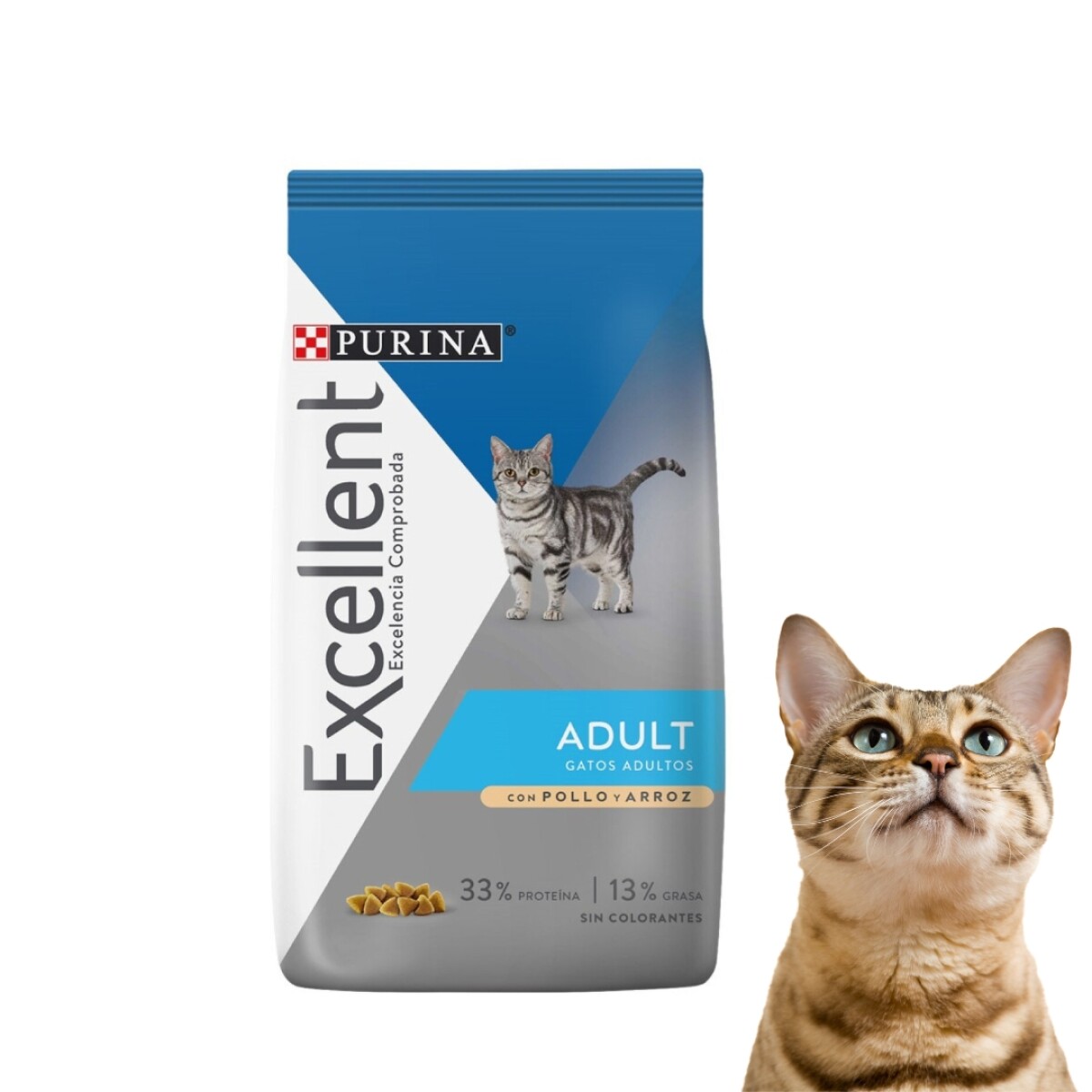 Excellent Adulto Gato Pollo Y Arroz 7.5kg 