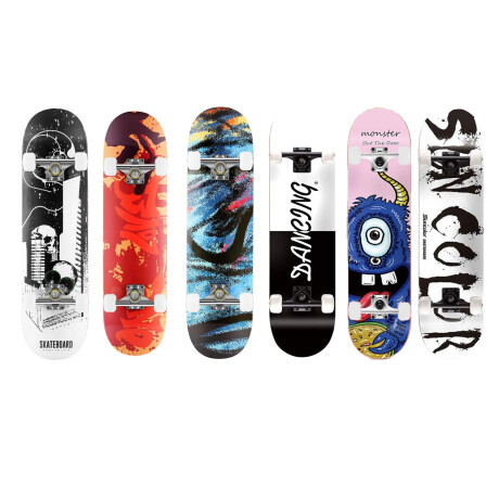 Skate Estampadas Varios Diseños 78x20Cm Princip/Interm 100Kg Skate Estampadas Varios Diseños 78x20cm Princip/interm 100kg