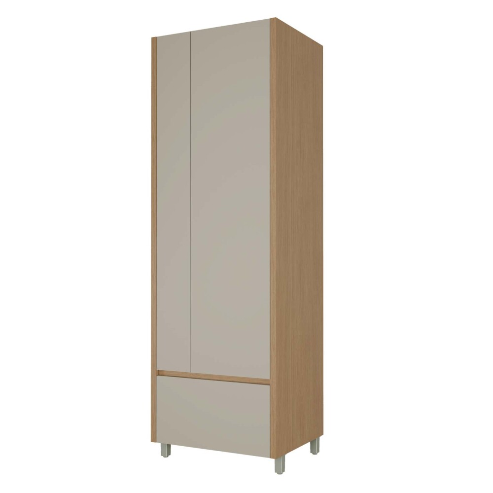 ARMARIO LAVANDERIA 70 CM MDF GRIS GREIGE