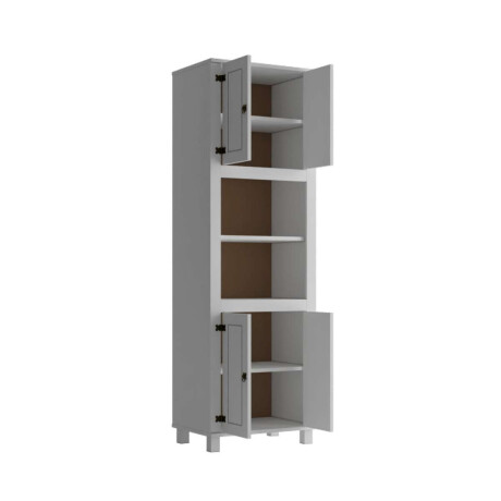 Modular para Microondas Linea Mexicana Blanco Blanco