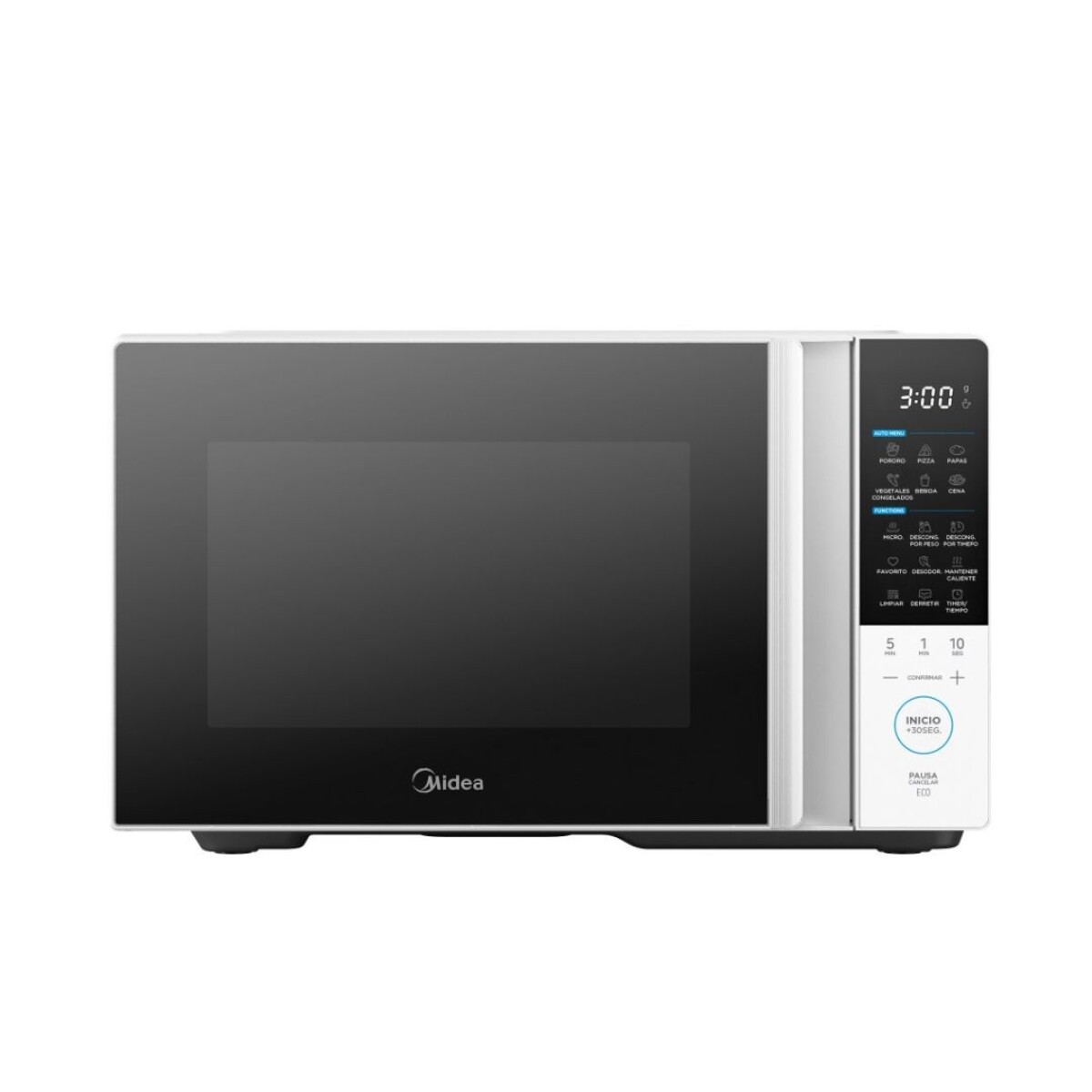 Microondas Midea 25 Litros Digital 0510MM0P02MOE Blanco 