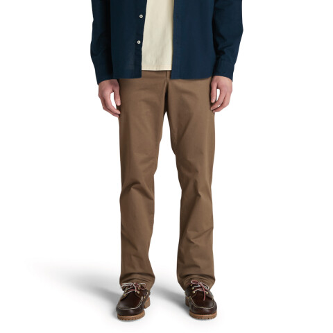 Pantalón Topsfield Twill Chino Straight Hombre Chocolate Chip