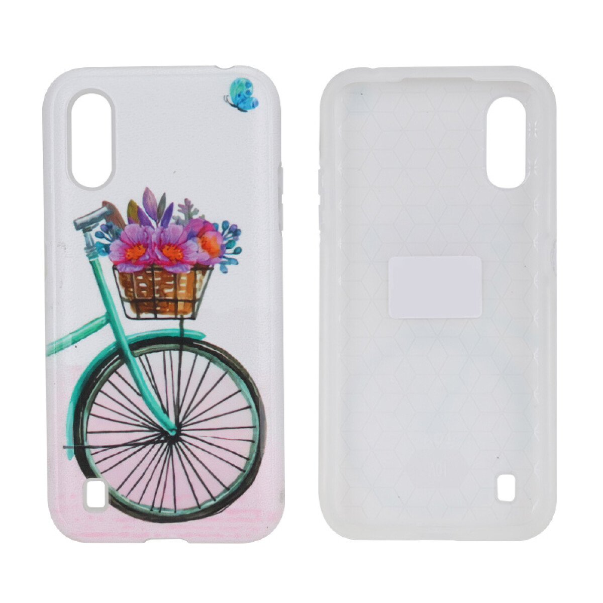 Protector con diseño bici para Huawei Y7P 