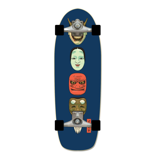 Surfskate Verb Masks 31,25" CX - Azul Surfskate Verb Masks 31,25" CX - Azul