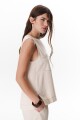 TOP LINO POCKET BEIGE
