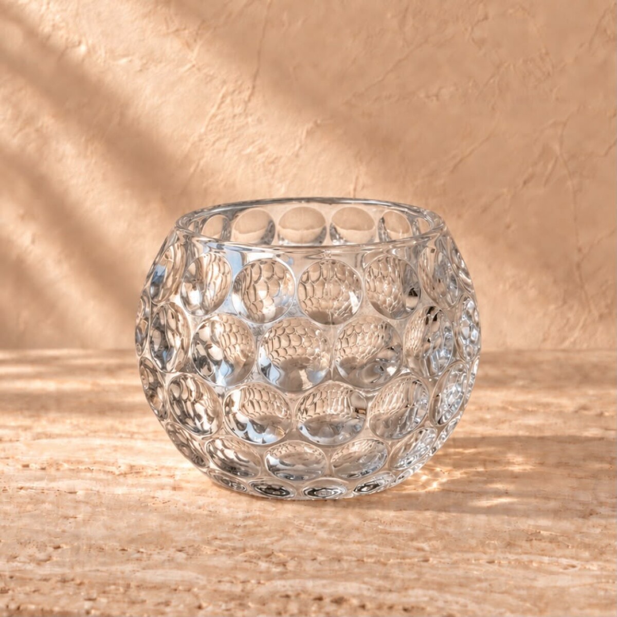 Porta Vela Vidrio Alto 16cm x Ø 16cm 