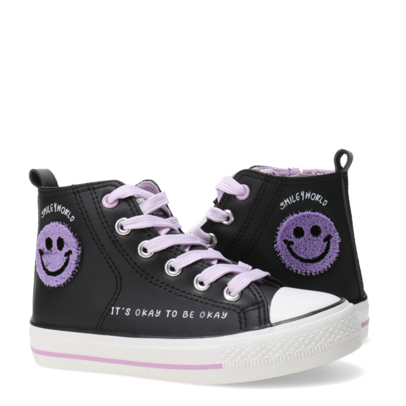 Championes de Niña MINI Miss Carol Negro