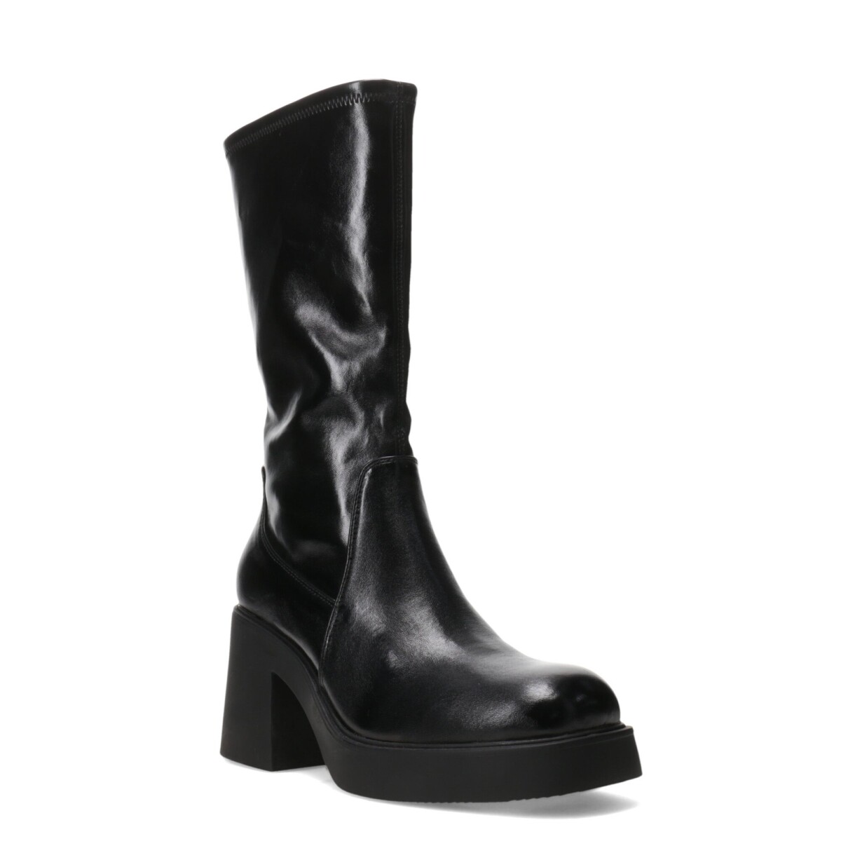 Botas de Mujer Miss Carol CUNARE de pu elastizado - Negro 