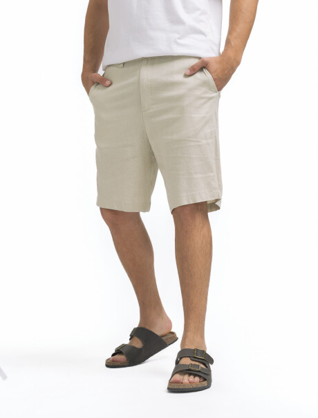 Bermuda Lino Lanai Beige
