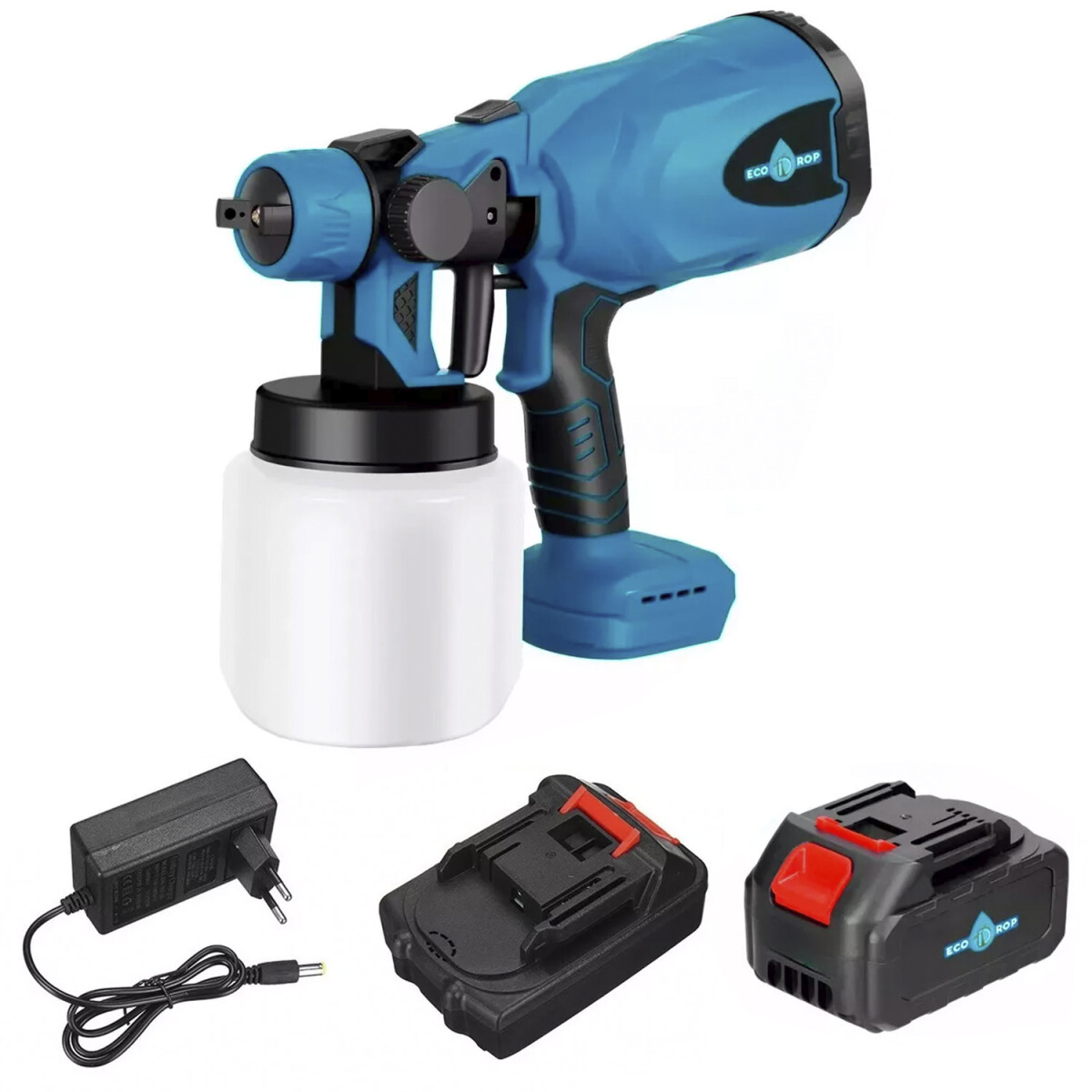 Pistola para Pintar a Batería EcoDrop con 1 Batería 21V 