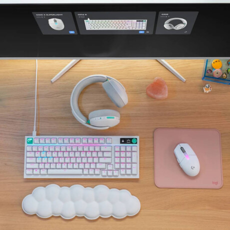 Mouse Logitech G305 X Superlight Inalámbrico + Bluetooth Blanco