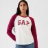 FRCH LS ORGANIC VINTAGE CREW LOGO BEET RED 19-2030 TCX