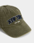 Caps Denim Gorra Efecto Lavado Bordada - Verde Claro