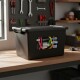 Set x5 Caja organizadora 30lts NEGRO
