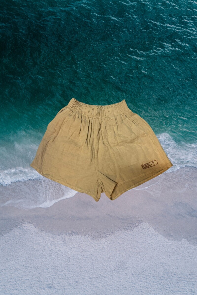 Short Mujer Muselina / Crema U