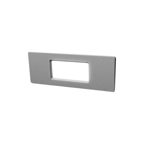 Luminaria de embutir rectangular blanca 4W cálida IP55 FL0924