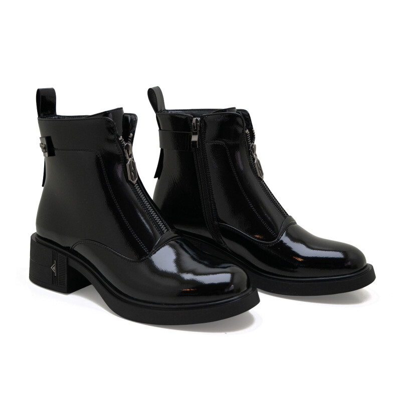 Botas Country c/cierre de Mujer - HX3040-C0902 Negro