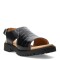 Sandalia de Mujer Furtiva Negro (Croco)