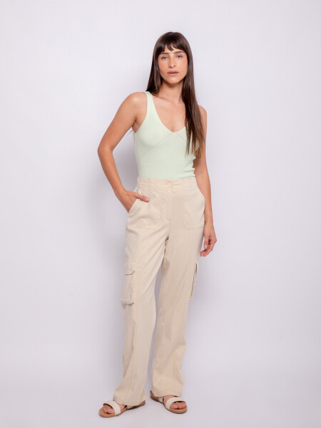 PANTALÓN TOOLE Vainilla