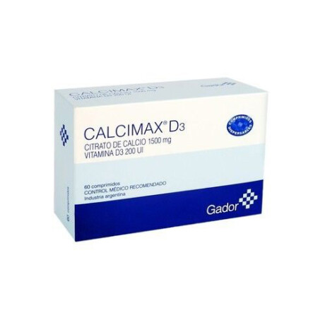 Calcimax D3 200UI 60 Comprimidos Calcimax D3 200UI 60 Comprimidos