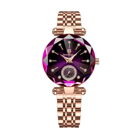 RELOJ OCEAN STAR DE LUJO ESFERA LILA LILA