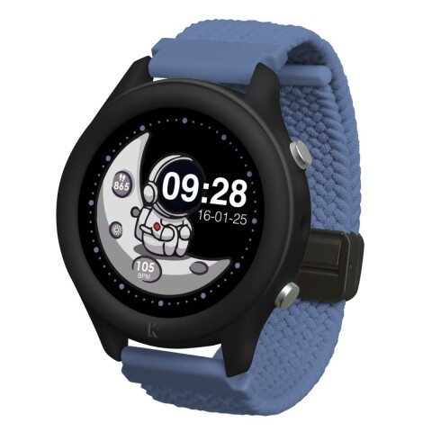 K-WATCH Reloj Inteligente Kidywolf Para Adolescentes +8 - Azul
