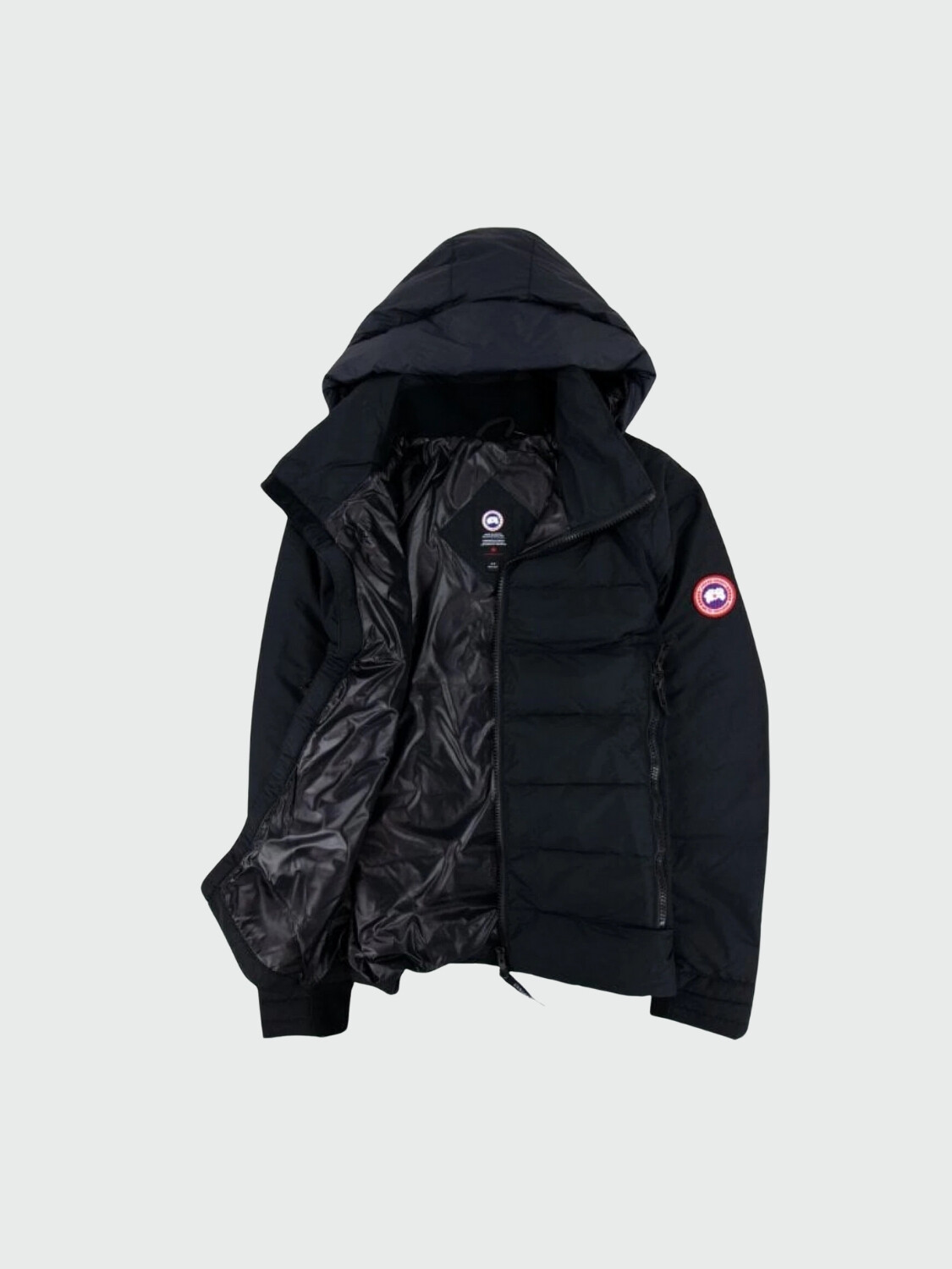 Canada Goose -Campera de nylon rellena de plumas, Updated hybridge Negro