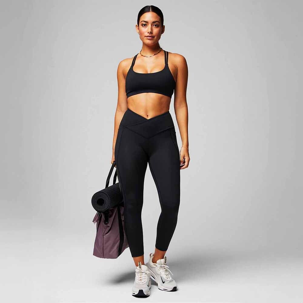 Top Principal Low Impact Bra Mujer Black