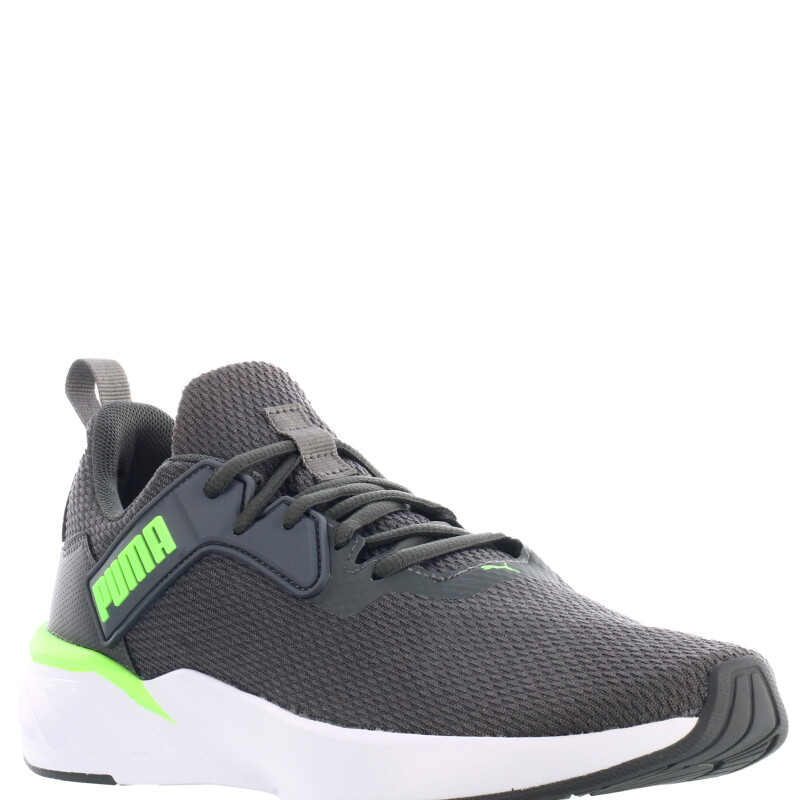 Championes de Hombre Puma Erupter Mns Gris - Amarillo Lima