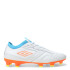 Championes de Hombre Umbro Speed HG Blanco - Anaranjado - Celeste