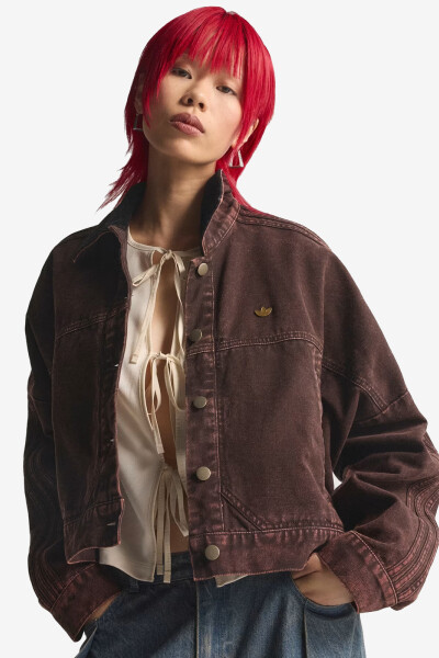 CHAQUETA DEPORTIVA CANVAS Marron