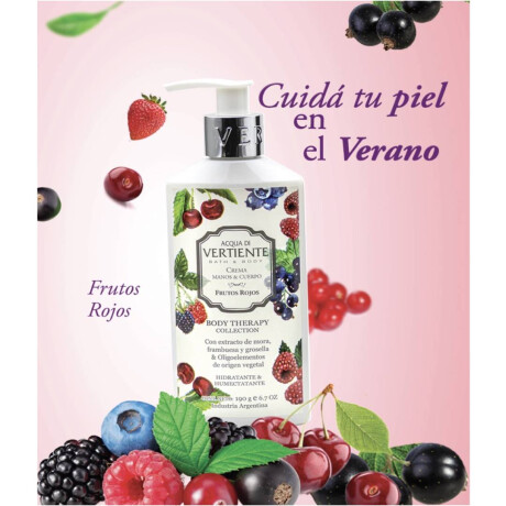Body Therapy Acqua Di Vertiente Frutos Rojos 190 Gr