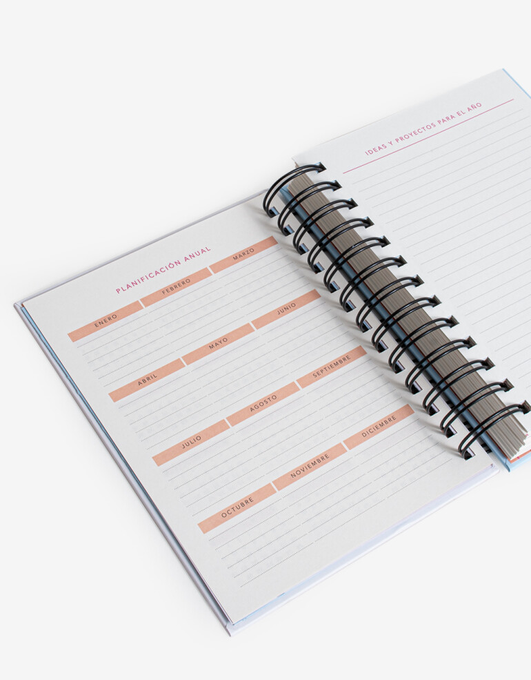 Agendas y Calendarios Agendas Agenda 2026 Diaria Flores - Combinacion Multicolor