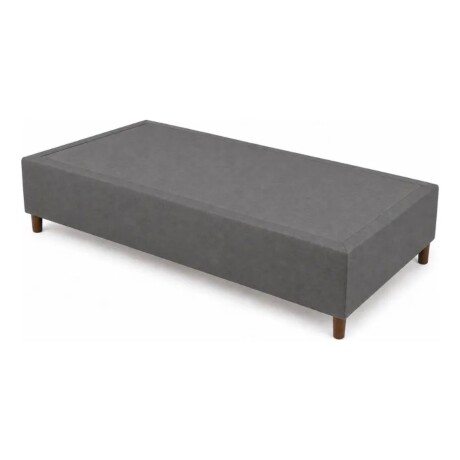 Sommier 1 Plaza HAMPTONS Platinum 90X190 Gris