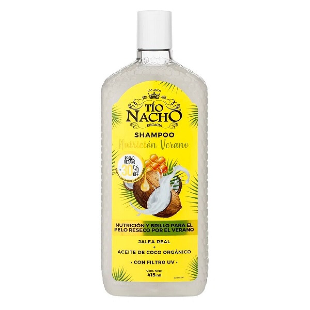 Shampoo Tío Nacho Nutrición Verano 415 Ml. 