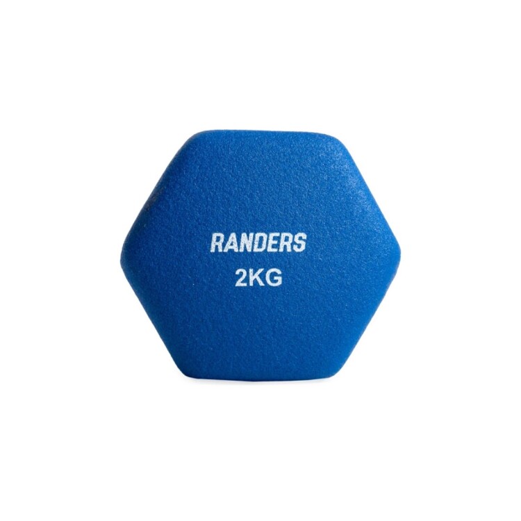 MANCUERNA 2KG REVESTIDA EN NEOPRENO AZUL