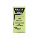 MIRACLE CARAMELO EXPECTORANTE CJ única