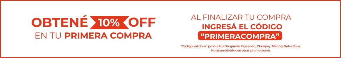 10%OFF EN TU PRIMERA COMPRA