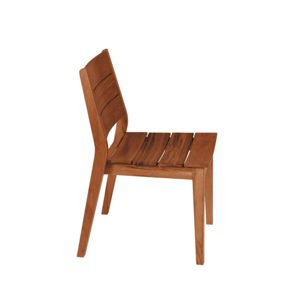 Silla de madera sin posabrazos "Toscana" -TRAMONTINA TB7021