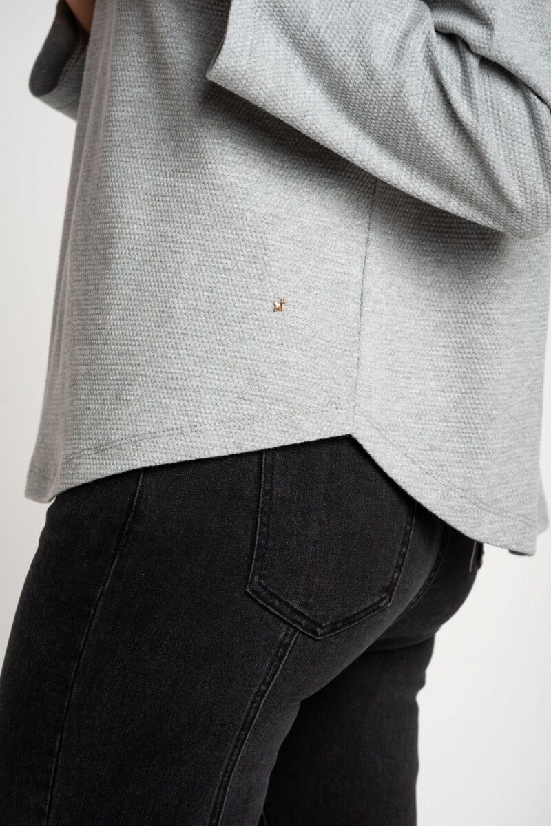 Sweater Gris Melange