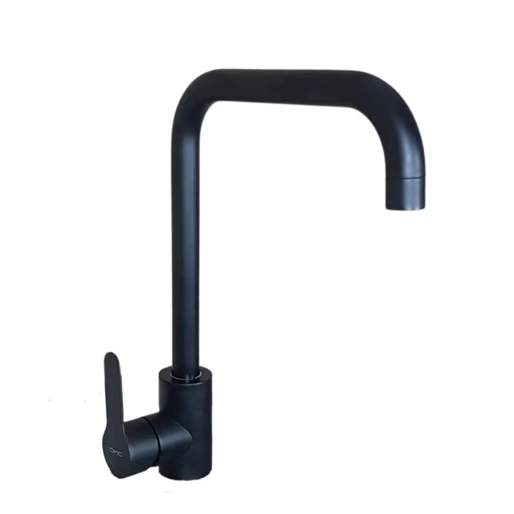 Grifería de cocina Monocomando de mesada Milano Negro Mate Grifería De Cocina Monocomando De Mesada Milano Negro Mate