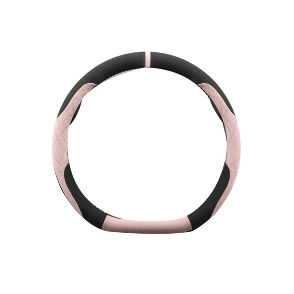 Cubre Volante Para Byd Seagull - Color Rosa Y Negro Cubre Volante Para Byd Seagull - Color Rosa Y Negro