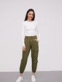 Pantalon Hollien Verde Oliva