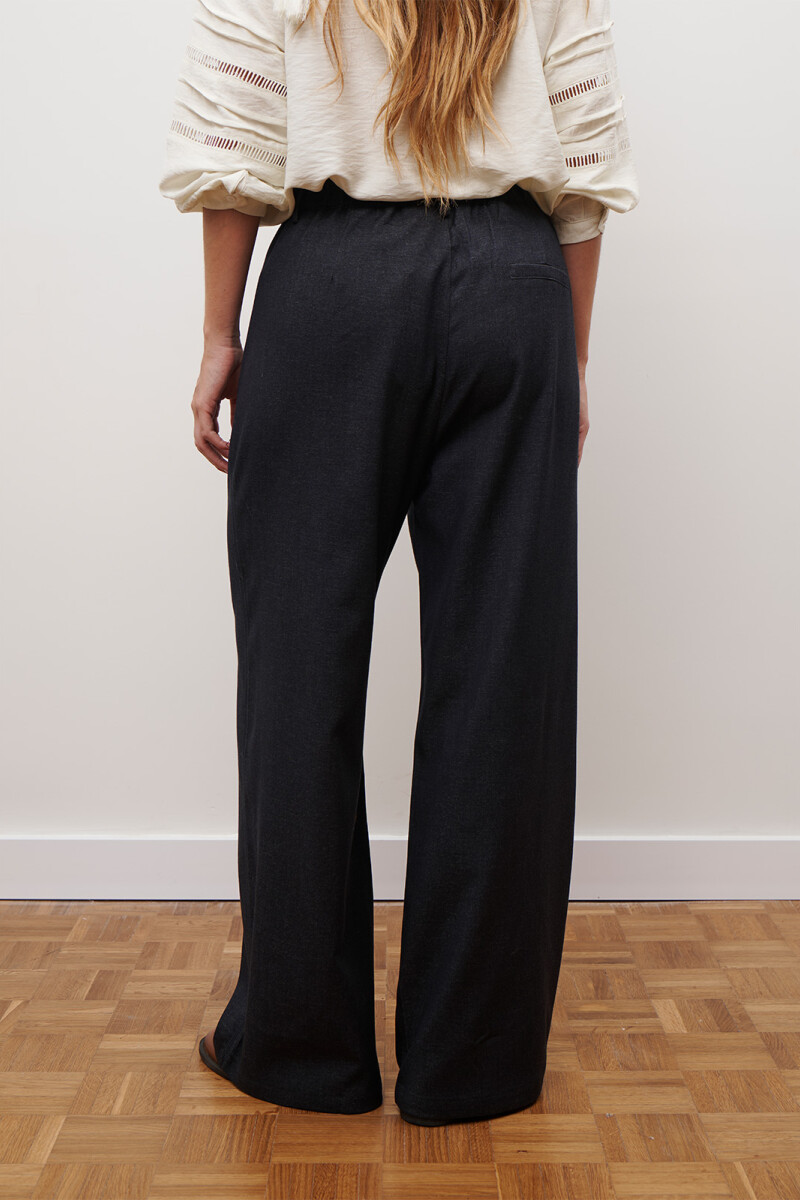 PANTALON JEAN TEXTIL NEGRO