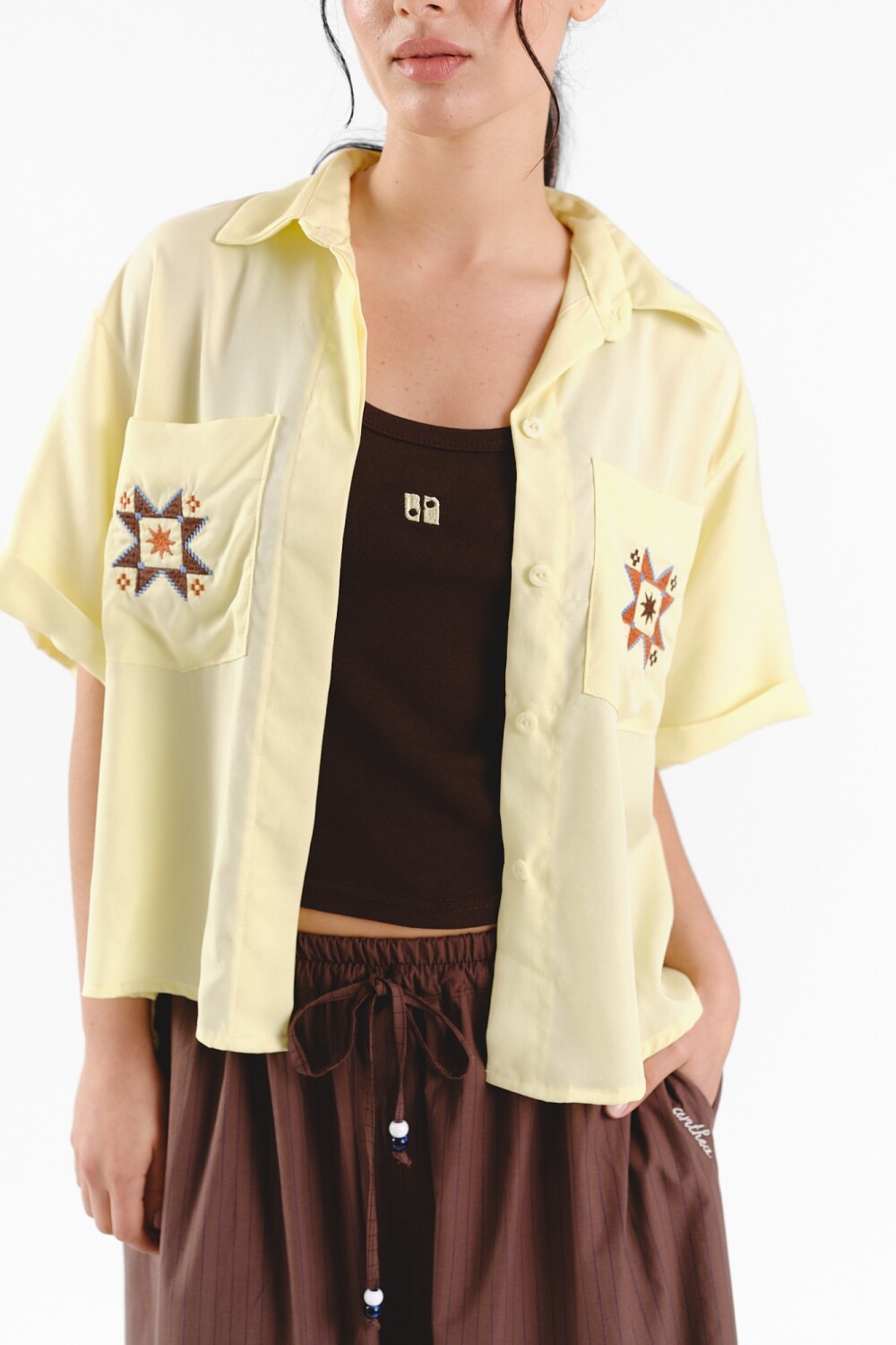 Camisa Mora Amarillo
