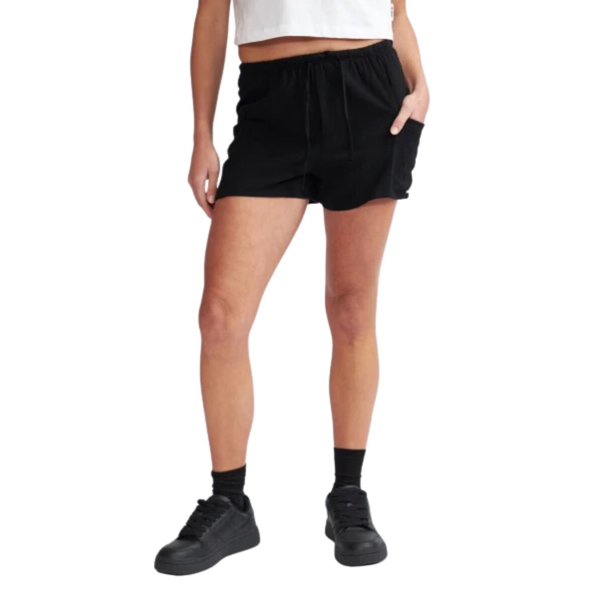 SHORT BURGOS S-XL - NEGRO 