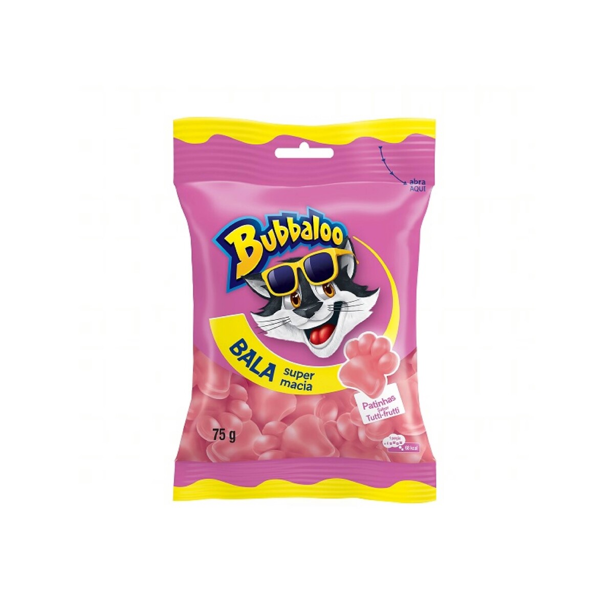 GOMITAS BUBALOO 15GRS TUTTI DISPLAY 12PCS 