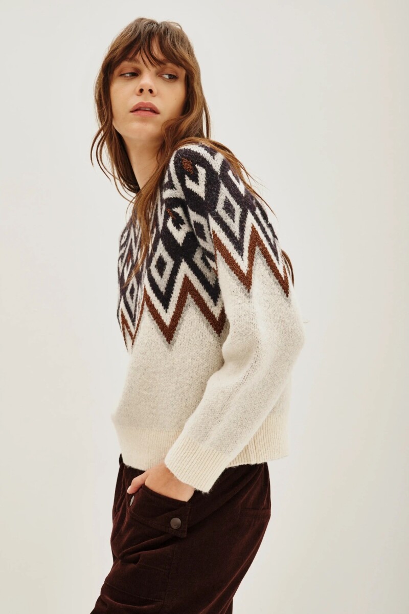 Sweater Kabil Gris Melange