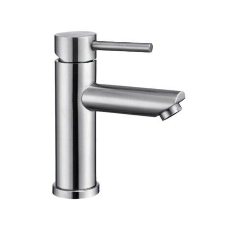Griferia Lavatorio Bajo Brushed Nickel GRIS-BRUSHED NICKEL