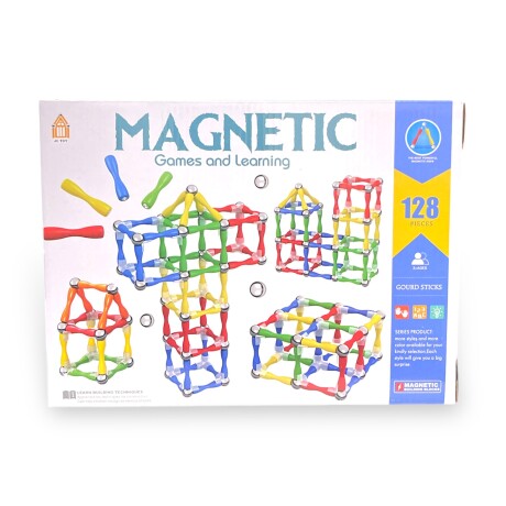 Juego Magnetico 128 pcs Juego Magnetico 128 pcs